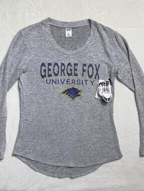 George Fox University Bruins Women’s Medium Concepts Sport Reprise Knit Top NWT